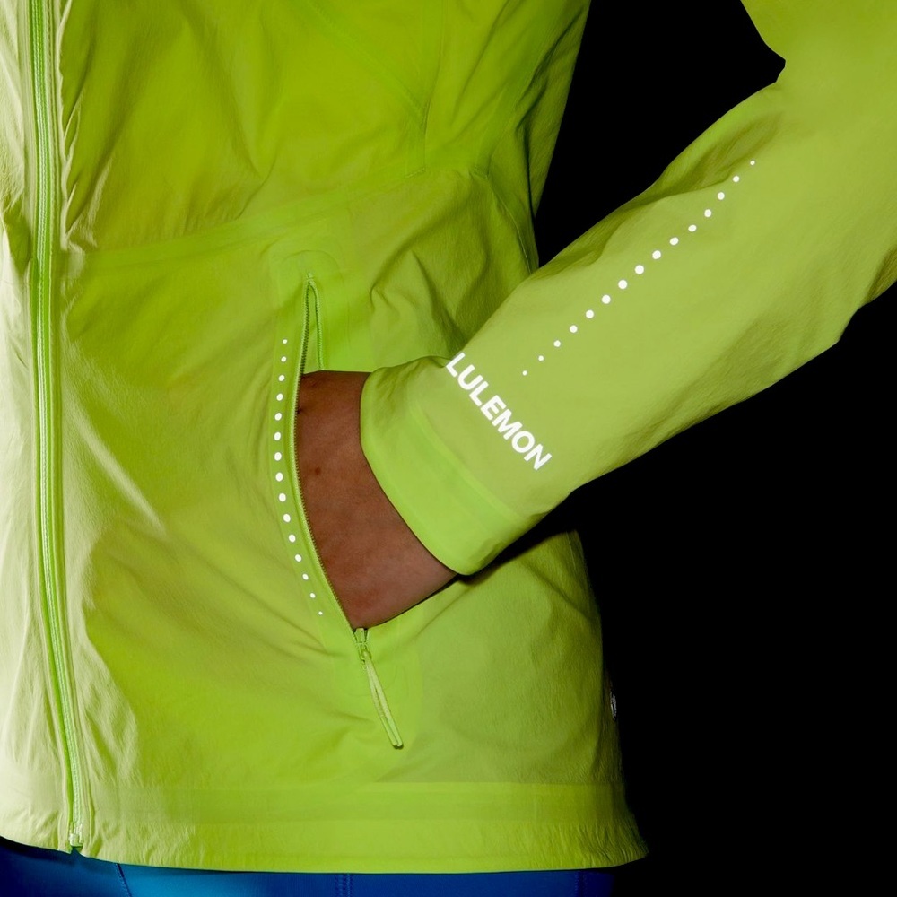 LULULEMON FAST and FREE WINDBREAKER NWT SIZE 6💚 - Picture 3 of 16
